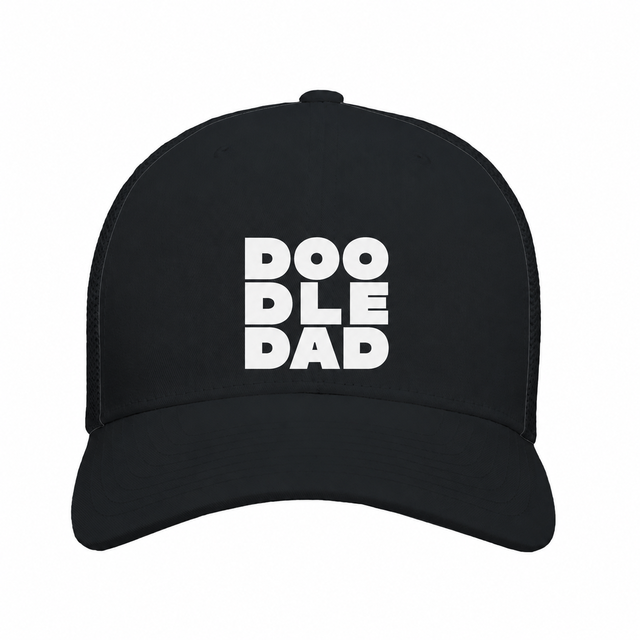 DOO DLE DAD Black Trucker Cap
