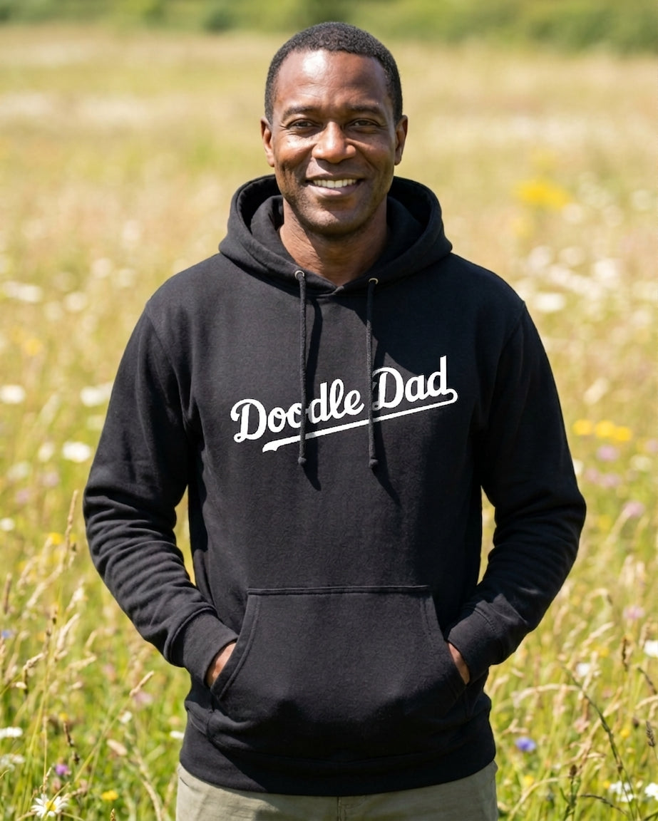 Royal Dodge Men's Midweight Black Hoodie