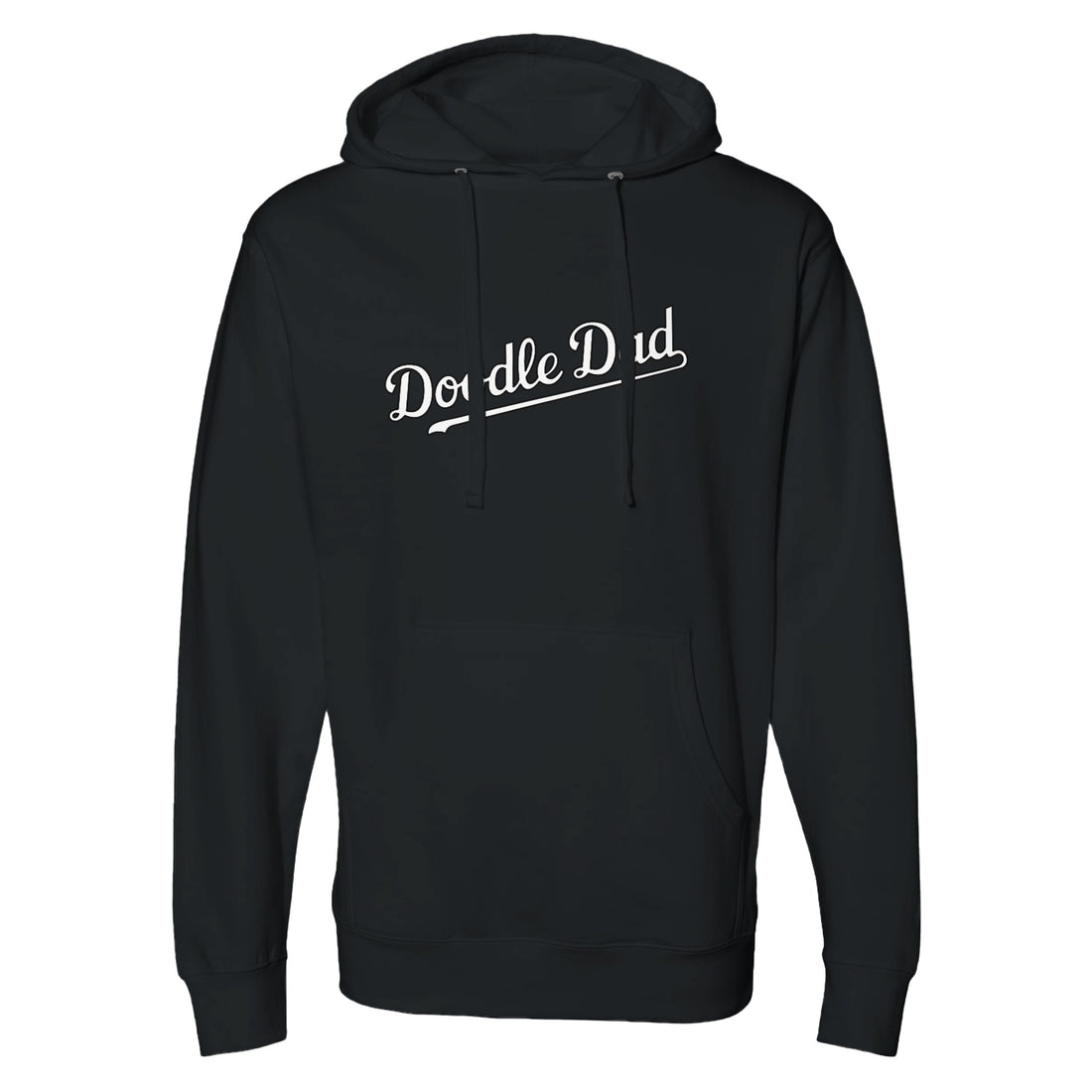 Royal Dodge Men's Midweight Black Hoodie