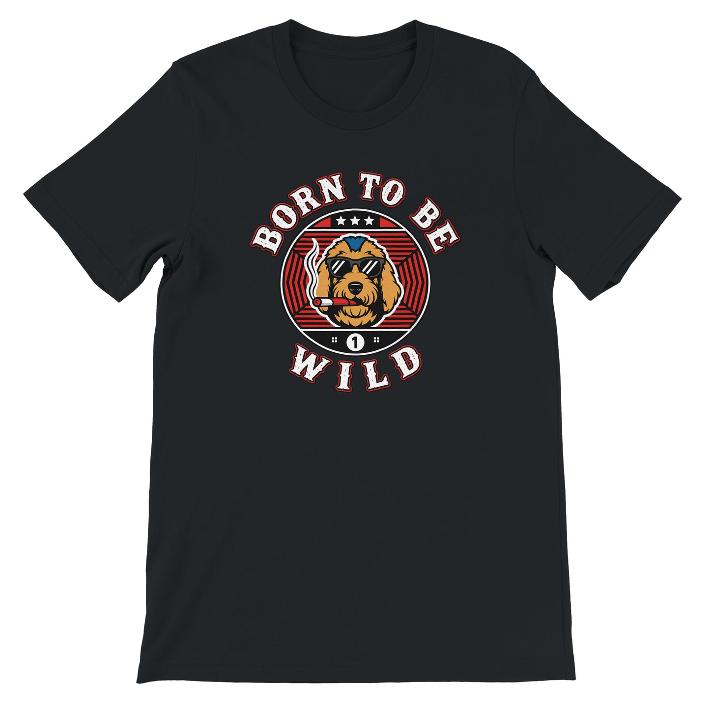 Born to Be Wild Black Tee