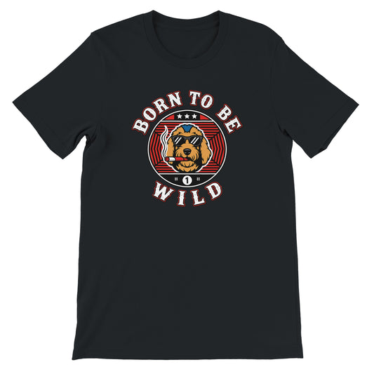 Born to Be Wild Black Tee