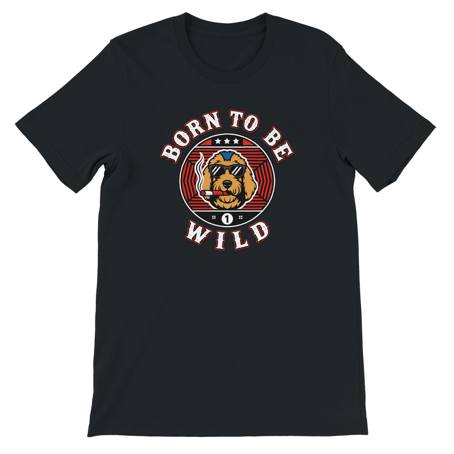 Born to Be Wild Black Tee