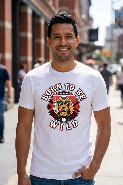 Born to Be Wild White T-shirt