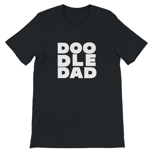 DOO DLE DAD Premium Crewneck Black Tee