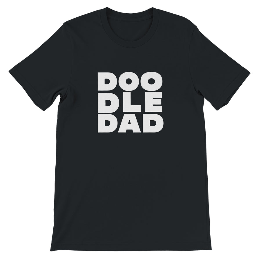 DOO DLE DAD Premium Crewneck Black Tee