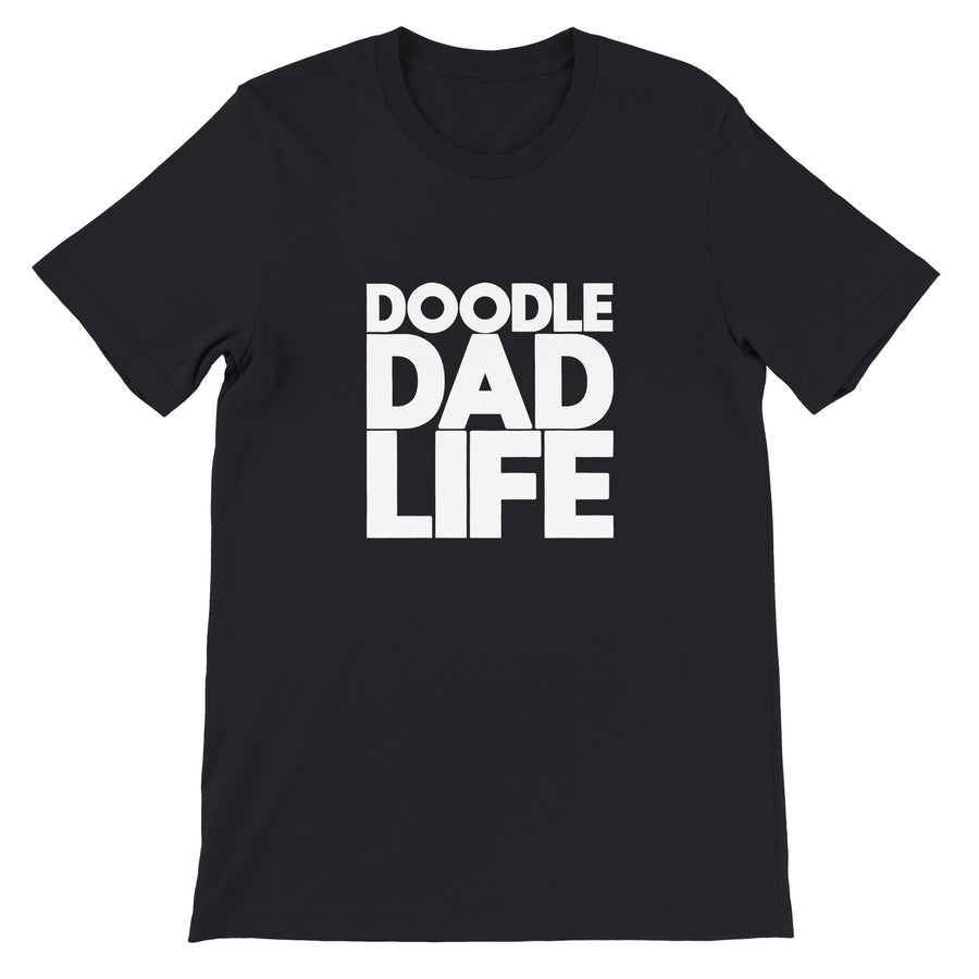 Doodle Dad Life Premium Crewneck Black Tee