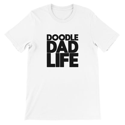 Doodle Dad Life Premium Crewneck White Tee