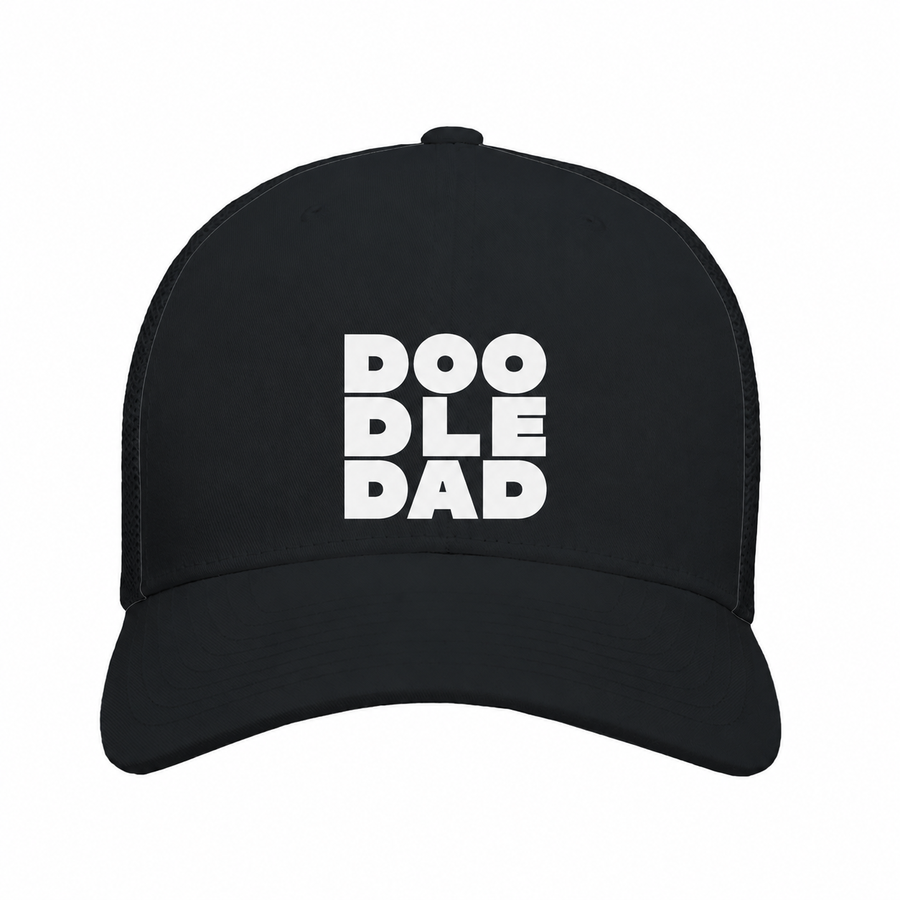 DOO DLE DAD Black Trucker Cap