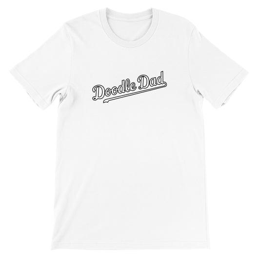 Royal Dodge Men's Midweight White Tee