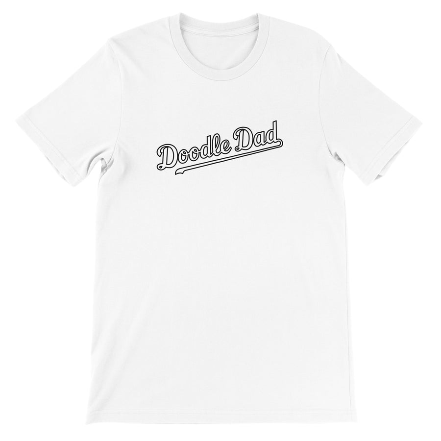 Royal Dodge Men's Midweight White Tee