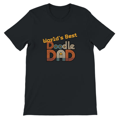 World's Best Doodle Dad Black Tee